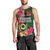 Personalised Penama Day Men Tank Top Proud To Be A Ni-Van Beauty Pacific Flower LT03 - Polynesian Pride