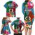 Sanma Day Family Matching Long Sleeve Bodycon Dress and Hawaiian Shirt Proud To Be A Ni-Van Beauty Pacific Flower LT03 - Polynesian Pride