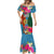 Sanma Day Mermaid Dress Proud To Be A Ni-Van Beauty Pacific Flower LT03 - Polynesian Pride