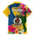 Malampa Day Family Matching Mermaid Dress and Hawaiian Shirt Proud To Be A Ni-Van Beauty Pacific Flower LT03 - Polynesian Pride