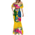 Malampa Day Mermaid Dress Proud To Be A Ni-Van Beauty Pacific Flower LT03 - Polynesian Pride