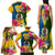 Personalised Malampa Day Family Matching Tank Maxi Dress and Hawaiian Shirt Proud To Be A Ni-Van Beauty Pacific Flower LT03 - Polynesian Pride