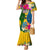 Personalised Malampa Day Mermaid Dress Proud To Be A Ni-Van Beauty Pacific Flower LT03 Women Yellow - Polynesian Pride