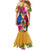 Torba Day Family Matching Mermaid Dress and Hawaiian Shirt Proud To Be A Ni-Van Beauty Pacific Flower LT03 - Polynesian Pride