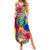 Torba Day Summer Maxi Dress Proud To Be A Ni-Van Beauty Pacific Flower LT03 Women Yellow - Polynesian Pride