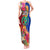 Torba Day Tank Maxi Dress Proud To Be A Ni-Van Beauty Pacific Flower LT03 Women Yellow - Polynesian Pride