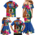 Tafea Day Family Matching Mermaid Dress and Hawaiian Shirt Proud To Be A Ni-Van Beauty Pacific Flower LT03 - Polynesian Pride