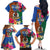 Tafea Day Family Matching Off Shoulder Long Sleeve Dress and Hawaiian Shirt Proud To Be A Ni-Van Beauty Pacific Flower LT03 - Polynesian Pride