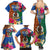 Tafea Day Family Matching Summer Maxi Dress and Hawaiian Shirt Proud To Be A Ni-Van Beauty Pacific Flower LT03 - Polynesian Pride