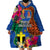 Tafea Day Wearable Blanket Hoodie Proud To Be A Ni-Van Beauty Pacific Flower LT03 - Polynesian Pride