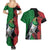 New Zealand Kereru And Pohutukawa Couples Matching Summer Maxi Dress and Hawaiian Shirt Maori Tribal Tattoo