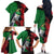 New Zealand Kereru And Pohutukawa Family Matching Off The Shoulder Long Sleeve Dress and Hawaiian Shirt Maori Tribal Tattoo