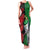 New Zealand Kereru And Pohutukawa Family Matching Tank Maxi Dress and Hawaiian Shirt Maori Tribal Tattoo