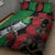 New Zealand Kereru And Pohutukawa Quilt Bed Set Maori Tribal Tattoo