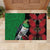 New Zealand Kereru And Pohutukawa Rubber Doormat Maori Tribal Tattoo