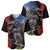 New Zealand Kea And Pohutukawa Baseball Jersey With The Mountain Landscape