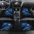 New Zealand Tui Bird Car Mats The Pleiades Star Cluster and Koru Tribal Tattoo Galaxy Vibe