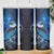 New Zealand Tui Bird Skinny Tumbler The Pleiades Star Cluster and Koru Tribal Tattoo Galaxy Vibe