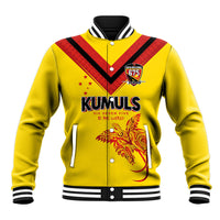 Papua New Guinea Rugby Custom Baseball Jacket Six Seven Five to The World - Melanesian Pattern LT03 Unisex Multicolor - Polynesian Pride