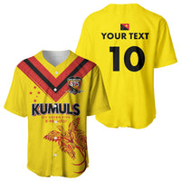 Papua New Guinea Rugby Custom Baseball Jersey Six Seven Five to The World - Melanesian Pattern LT03 - Polynesian Pride