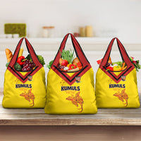Papua New Guinea Rugby Grocery Bag Six Seven Five to The World - Melanesian Pattern LT03 3-pack One Size Multicolor - Polynesian Pride