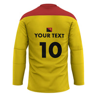 Papua New Guinea Rugby Custom Hockey Jersey Six Seven Five to The World - Melanesian Pattern LT03 - Polynesian Pride