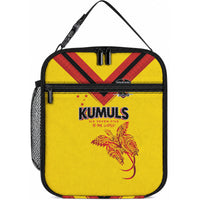 Papua New Guinea Rugby Lunch Bag Six Seven Five to The World - Melanesian Pattern LT03 10.2 × 8.3 × 4.3 inch Multicolor - Polynesian Pride