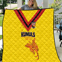Papua New Guinea Rugby Quilt Six Seven Five to The World - Melanesian Pattern LT03 Multicolor - Polynesian Pride