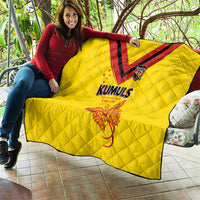 Papua New Guinea Rugby Quilt Six Seven Five to The World - Melanesian Pattern LT03 - Polynesian Pride