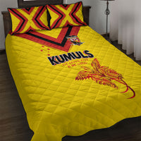 Papua New Guinea Rugby Quilt Bed Set Six Seven Five to The World - Melanesian Pattern LT03 Multicolor - Polynesian Pride