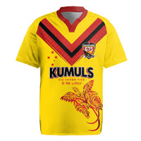 Papua New Guinea Rugby Custom Rugby Jersey Six Seven Five to The World - Melanesian Pattern LT03 Multicolor - Polynesian Pride