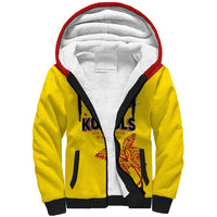 Papua New Guinea Rugby Custom Sherpa Hoodie Six Seven Five to The World - Melanesian Pattern LT03 Unisex Multicolor - Polynesian Pride