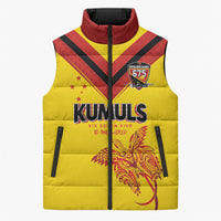 Papua New Guinea Rugby Custom Sleeveless Puffer Jacket Six Seven Five to The World - Melanesian Pattern LT03 Unisex Multicolor - Polynesian Pride