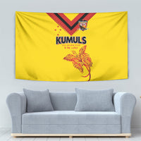 Papua New Guinea Rugby Tapestry Six Seven Five to The World - Melanesian Pattern LT03 - Polynesian Pride