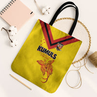 Papua New Guinea Rugby Tote Bag Six Seven Five to The World - Melanesian Pattern LT03 Black Strap One Size Multicolor - Polynesian Pride