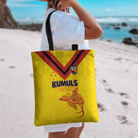 Papua New Guinea Rugby Tote Bag Six Seven Five to The World - Melanesian Pattern LT03 - Polynesian Pride
