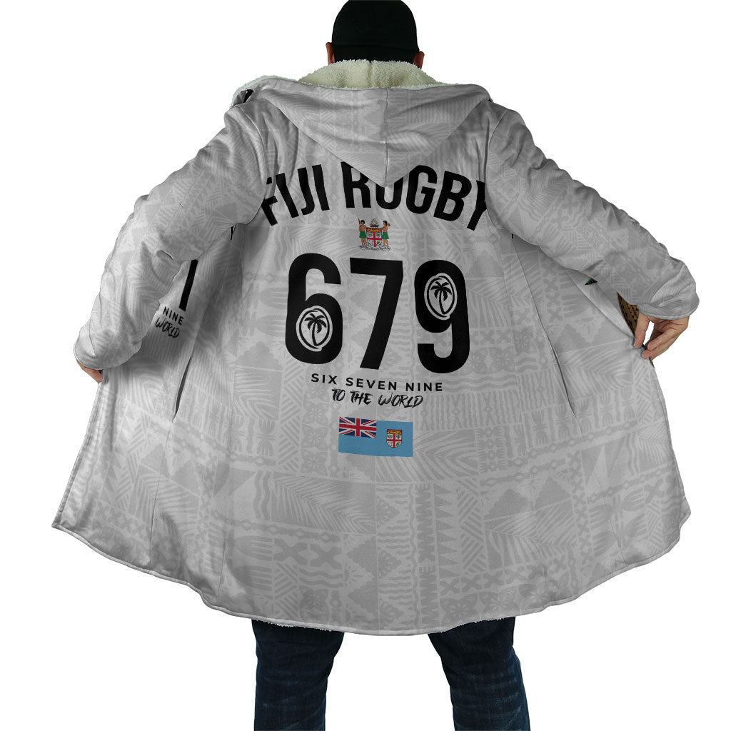 Fijian Rugby Cloak Six Seven Nine to The World - Tapa Pattern