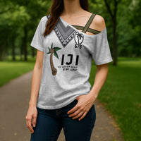 Fijian Rugby Cross Shoulder Shirt Six Seven Nine to The World - Tapa Pattern LT03 - Polynesian Pride