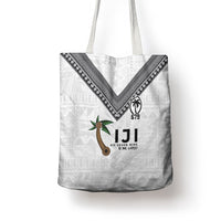 Fijian Rugby Tote Bag Six Seven Nine to The World - Tapa Pattern