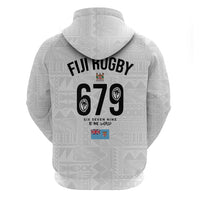 Fijian Rugby Zip Hoodie Six Seven Nine to The World - Tapa Pattern LT03 - Polynesian Pride
