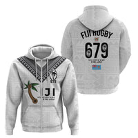 Fijian Rugby Zip Hoodie Six Seven Nine to The World - Tapa Pattern LT03 - Polynesian Pride