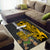 Hawaii Molokai Island Area Rug Hawaiian Warrior and Kakau Symbols Abstract Tattoo LT03 - Polynesian Pride