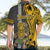 Custom Hawaii Molokai Island Hawaiian Shirt Hawaiian Warrior and Kakau Symbols Abstract Tattoo LT03 - Polynesian Pride