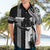 Hawaii Molokai Island Hawaiian Shirt Hawaiian King and Kakau Symbols Abstract Shoulder Tattoo LT03 - Polynesian Pride