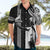 Hawaii Niihau Island Hawaiian Shirt Hawaiian King and Kakau Symbols Abstract Shoulder Tattoo LT03 - Polynesian Pride