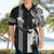 Hawaii Oahu Island Hawaiian Shirt Hawaiian King and Kakau Symbols Abstract Shoulder Tattoo LT03 - Polynesian Pride