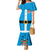 Fiji Merry Christmas Family Matching Mermaid Dress and Hawaiian Shirt Santa Suit Style With Tapa Tribal Pattern