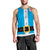 Fiji Merry Christmas Men Tank Top Santa Suit Style With Tapa Tribal Pattern