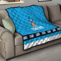 Fiji Merry Christmas Quilt Santa Suit Style With Tapa Tribal Pattern LT03 - Polynesian Pride