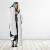 Samoa Merry Christmas Hooded Blanket Santa Suit Style With Tatau Tattoo Pattern LT03 - Polynesian Pride